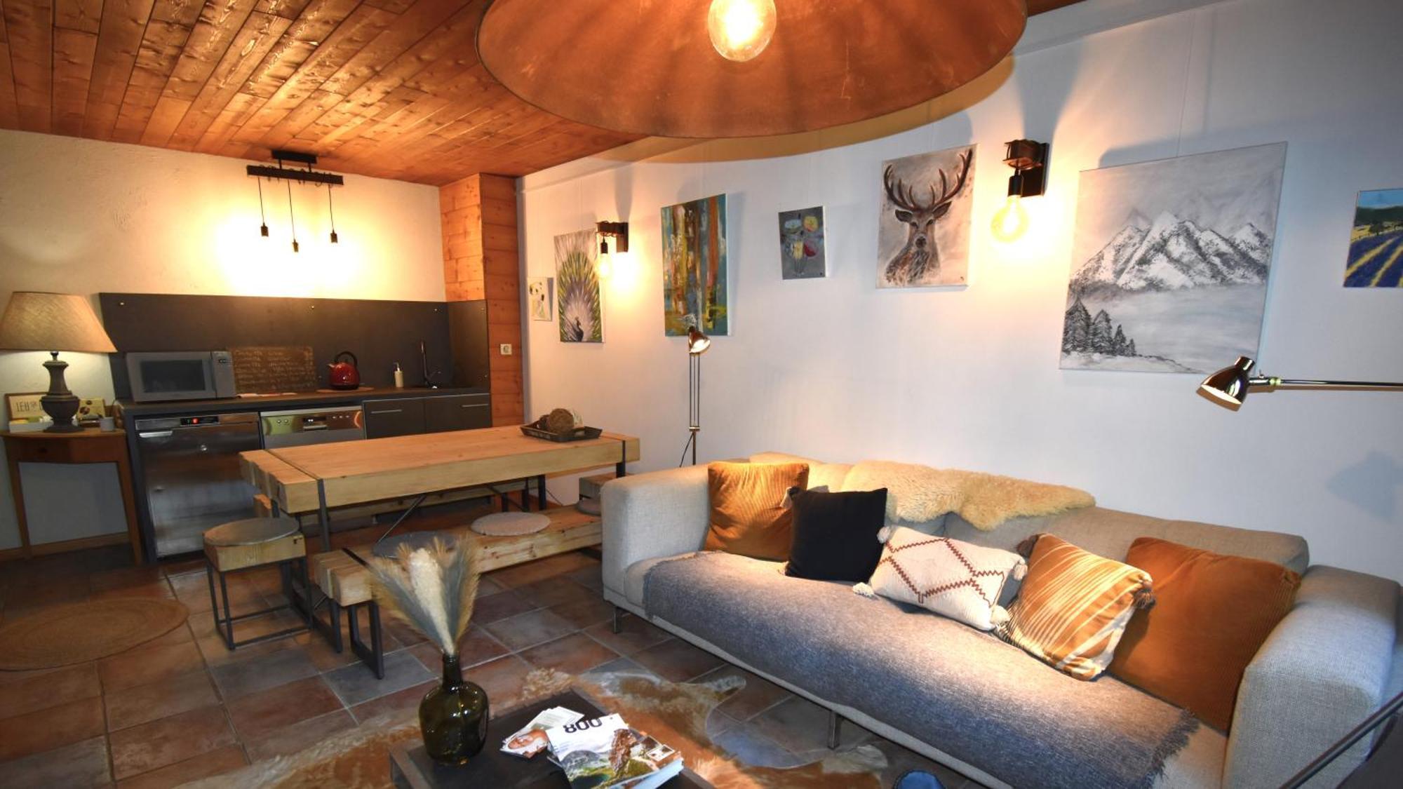 La Cle Des Bois Bed & Breakfast Le Bourg-dʼOisans Exterior foto
